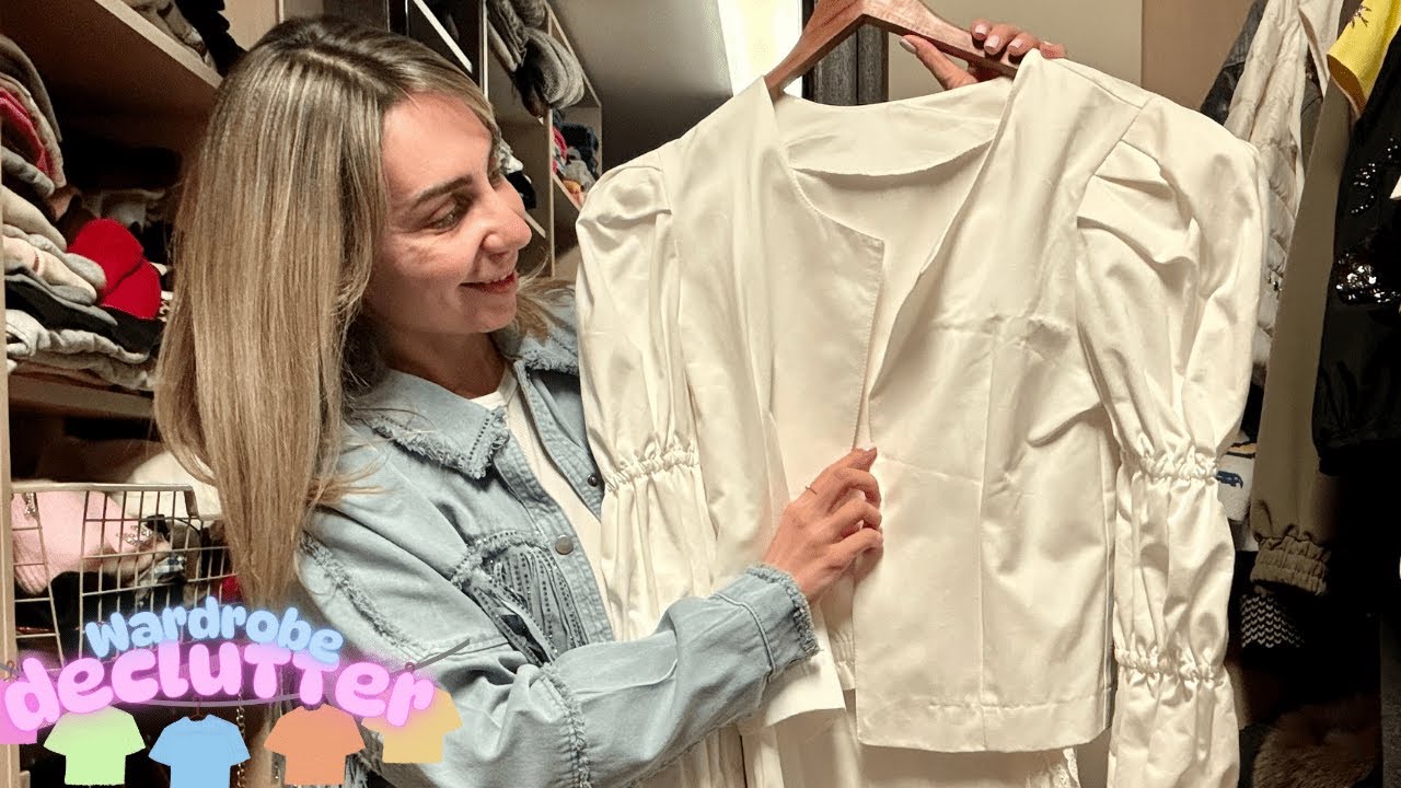WARDROBE DECLUTTER | Ce se afla in garderoba mea si la ce renunt