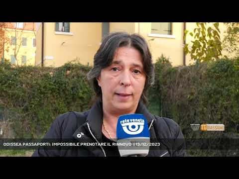 ODISSEA PASSAPORTI: IMPOSSIBILE PRENOTARE IL RINNOVO  | 13/12/2023
