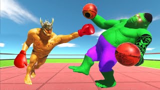 Hulk Goro Green vs Irex Evolution With Boxing