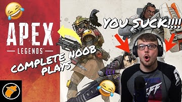 COMPLETE NOOB PLAYS APEX FOR THE FIRST TIME!!!