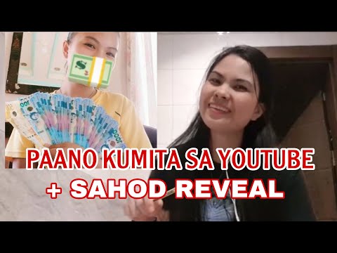 Paano kumita sa youtube + SAHOD REVEAL