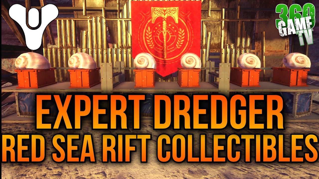 Destiny Rising All Red Sea Rift Collectibles - Expert Dredger Triumph ...