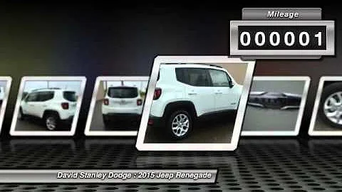 2015 Jeep Renegade David Stanley Dodge JP28474