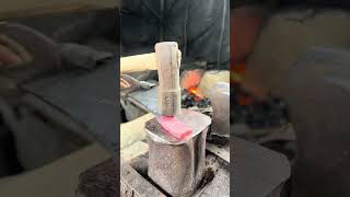 watch and learn how balcksmith make an axe