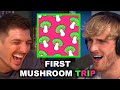 ANDREW SCHULZ DESCRIBES HIS FIRST MUSHROOM TRIP!