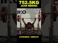Juan Medina: Campeão Sul-Americano de Powerlfiting na Categoria -120kg M1 Equipado