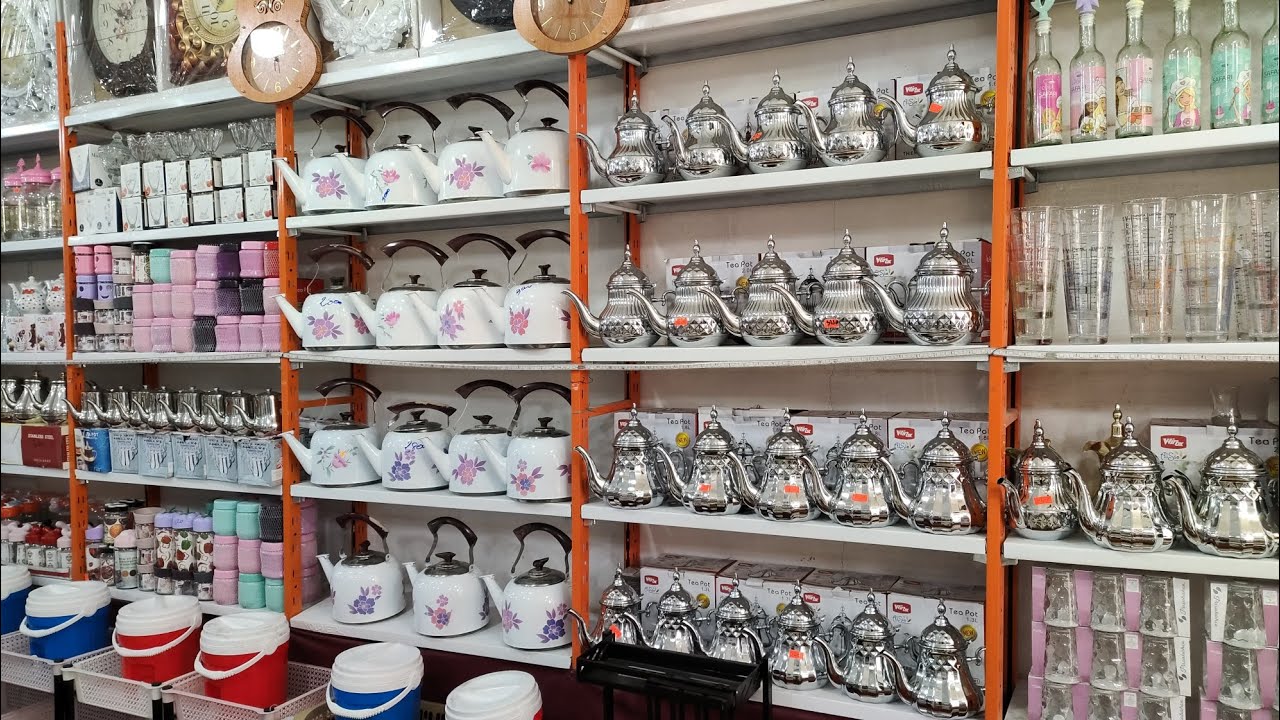 جولة في محل وائل للأواني المنزلية مع الاسعار مقابل البلدية البيومترية البيض