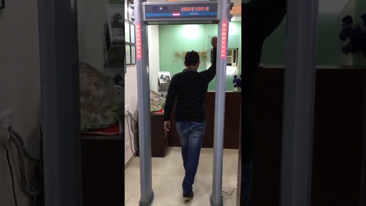 Wether Proof Door Frame Metal Detector