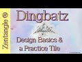 Zentangle ® Dingbatz || Learn to Design and Practice Dingbatz!