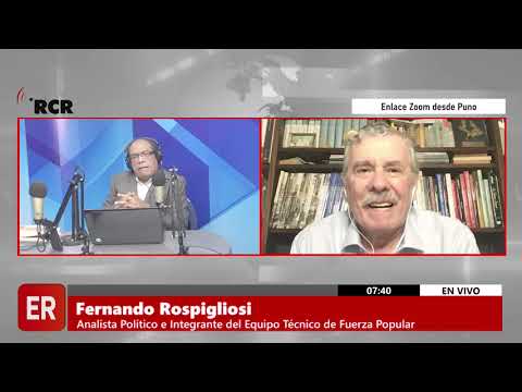 ENTREVISTA A FERNANDO ROSPIGLIOSI, INTEGRANTE DEL EQUIPO TÉCNICO DE FUERZA POPULAR