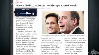 Politico iPad Review screenshot 2