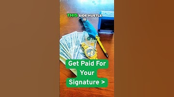 This Side Hustle Pays Better Than DoorDash —Make Fast Cash With Just Your Signature! #cashflow