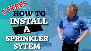 How To Install A Yard Sprinkler System in 5 Steps