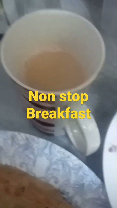 Nonstop breakfast by me 🧡