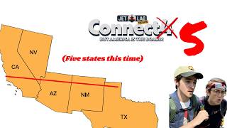 What If You Had to Connect Five States in Jet Lag's Connect Four