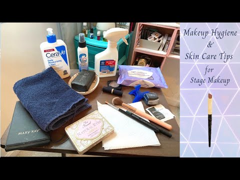 Proper Hygiene &amp; Skincare for Stage Makeup (virtual learning friendly)