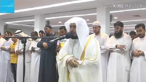 تلاوة خاشعه لفضيلة الشيخ سعد الغامدي من صلاة التراويح ليله 14 رمضان 1440360P