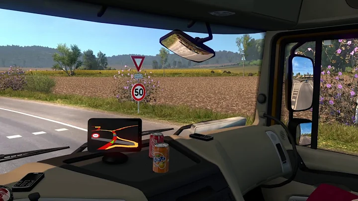 [Grand Utopia]ETS2 v1.36[DX11] job from Chambret(F) to Saint-Benoit(F).