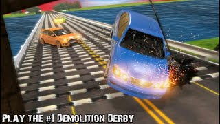 #beamng Demolition Derby Car Crash Beam Engine Speed Bump Challenge #carcrash #cargame screenshot 5