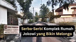 Kondisi Komplek Rumah Pribadi Jokowi, Dulu Tempat Jin Buang Anak