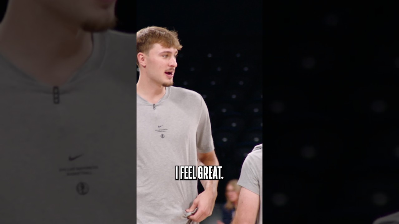 Cooper Flagg mic’d up in Macao 🎤