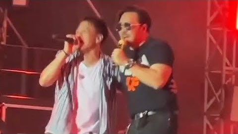 Noah Feat David Bayu - Topeng X Air Dan Api Live Synchronize Fest Jakarta || Ariel Noah Terkejut