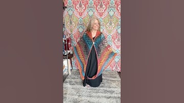 CROCHET: Easy Autumn Crochet Shawls, Same Pattern 3 Yarns!