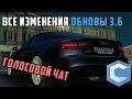 ВСЕ ИЗМЕНЕНИЯ ИЗ ОБНОВЛЕНИЯ 3 6 CCDPLANET MTA