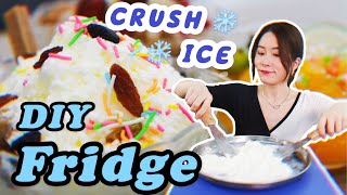 DIY Fridge with File Case + Handmade Crush Ice In Office | Ms Yeah