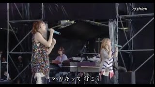 Video thumbnail of "渚にまつわるエトセトラ - PUFFY with Bank Band LIVE"
