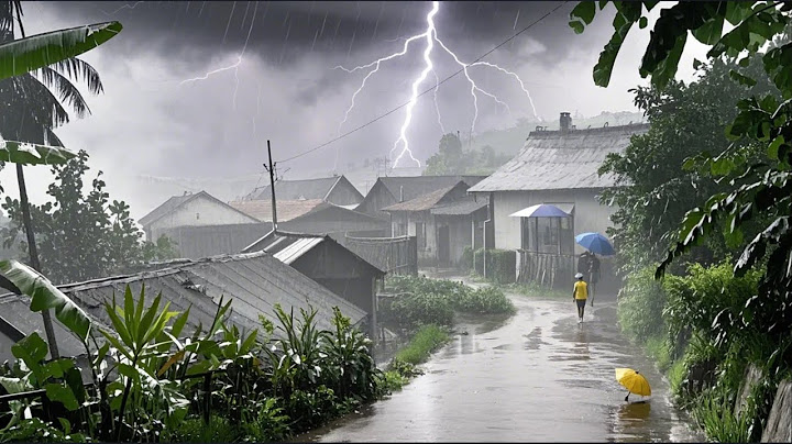 🔴LIVE Heavy rains hit Indonesia's fertile countryside||insomnia gone forever