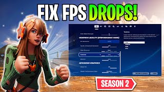 how to fix fps drops and boost fps in fortnite chapter 5 season 2!