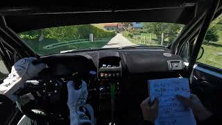 Rallye De Chartreuse 2025 I Benjamin Perrin - Yoann Mollier I Es5 Grand Vivier I Renault Clio S1600