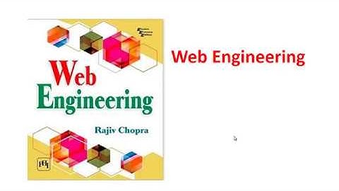 WK 1 Video 1 Web Engineering