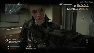 [Ghosts Wii U] Knifing on Flooded with SlothWiiPlaza