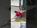 Repair and restore the cracked ground to its original flatness#repair #paint #foryou #concretefloor