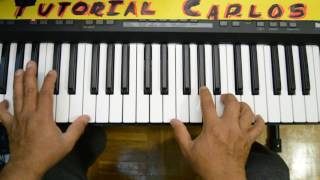 Video thumbnail of "Grita oh israel Inspiracion - Tutorial Piano Carlos"