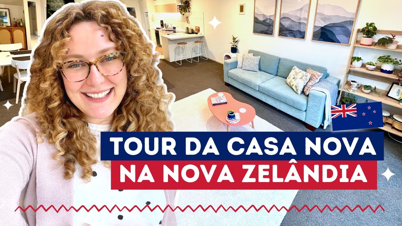 Tour pela nossa casa na Nova Zelândia + Respostas sobre moradia na NZ 🏠