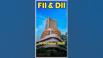 Fll/FPI AND DII Trading Activity on nse || FII AND DII BUY🟢 SELL🔴 DATA ANALYSIS || #fiis #diis