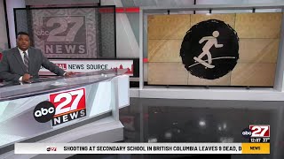 Skateboarding in local physical education class