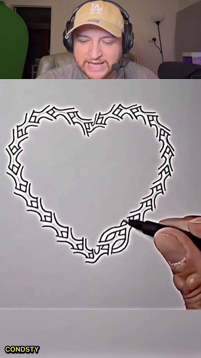 HOW TO DRAW A HEART ❤️