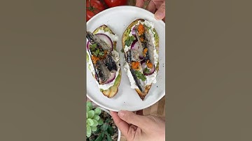 The Best Sardine toast with Japanese Potatoes ✨ #shorts