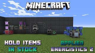 Autocrafting 📀 Items im Bestand halten 📀 Minecraft Applied Energistics Tutorial 1.16.5 📀 Deutsch 📀