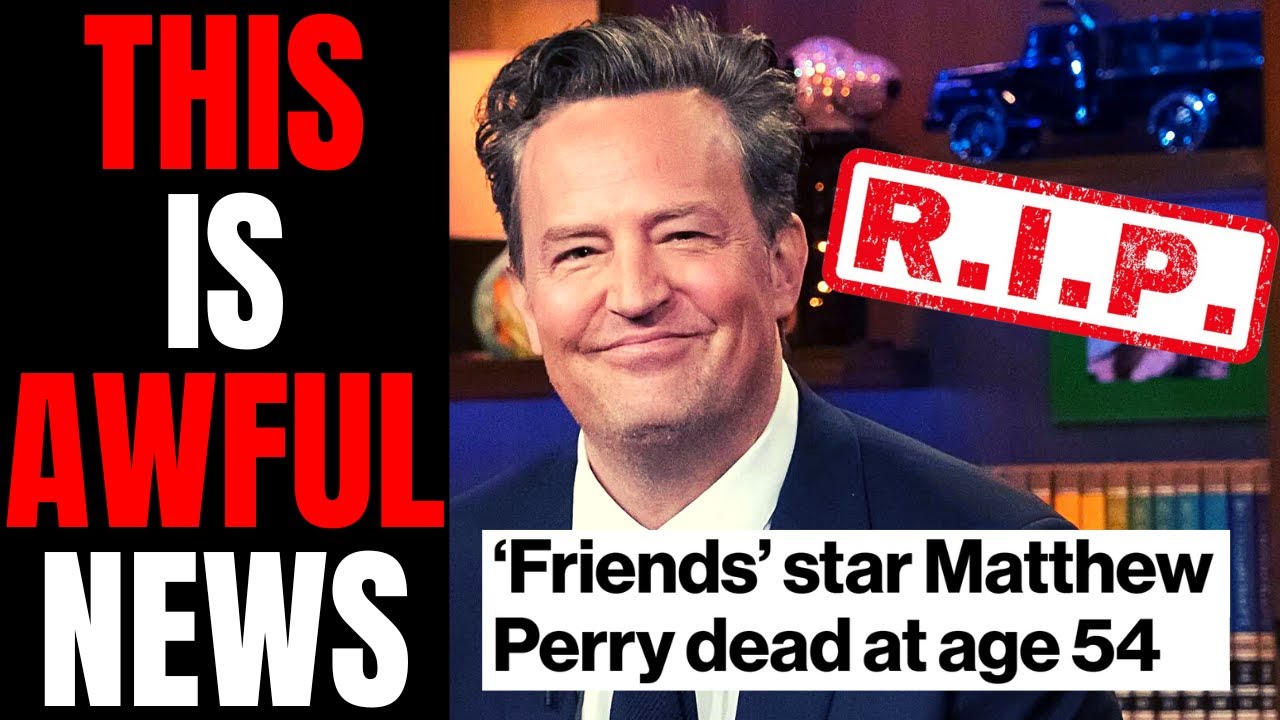 ‘Friends’ Star Matthew Perry DEAD At 54 In Apparent Drowning | This Is AWFUL News