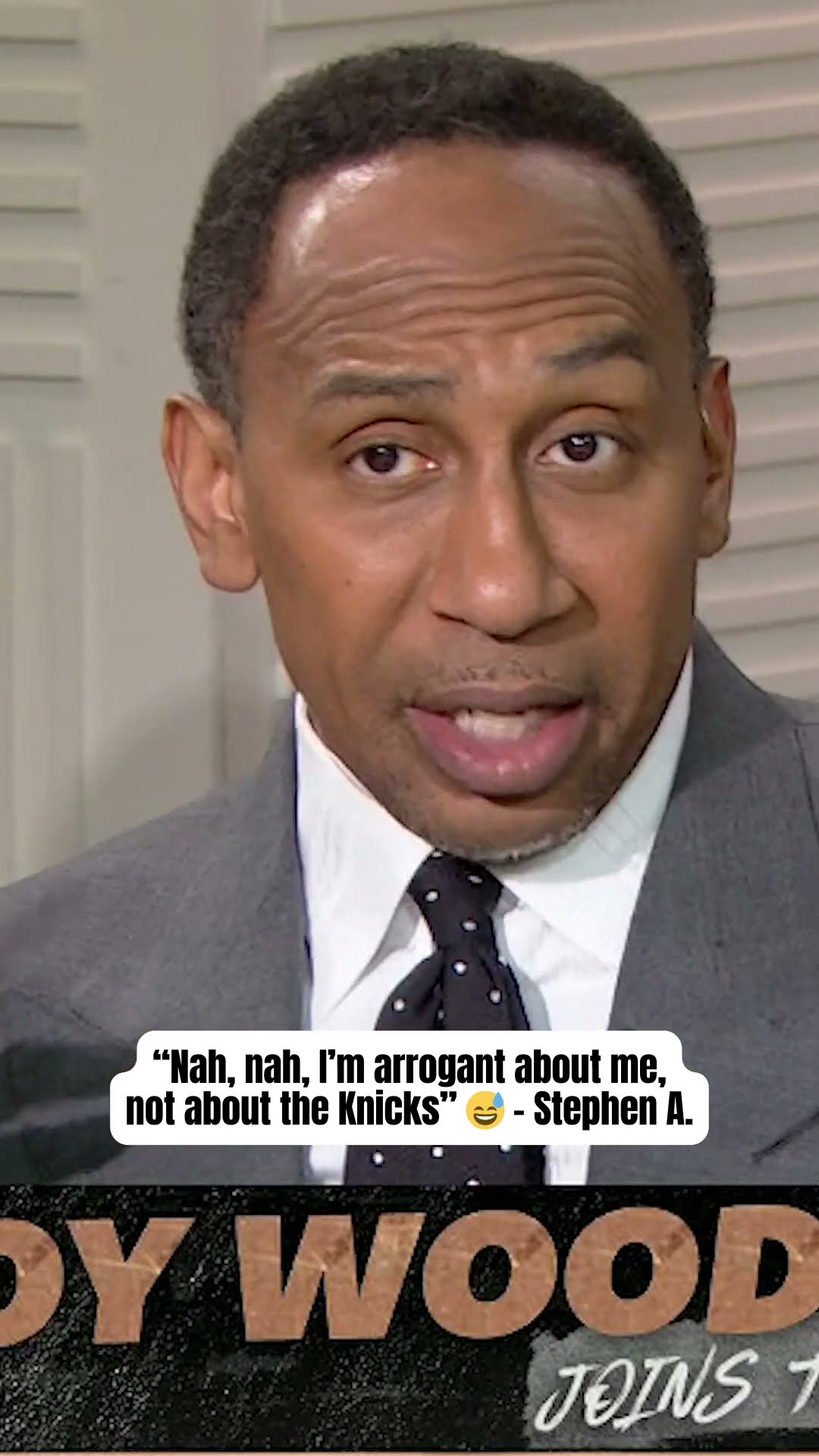 ? Stephen A. had to DEFEND Knicks fans on First Take ??