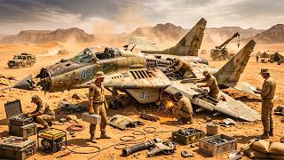 Salvaging a Crashed MiG-29 in the Desert — The Ultimate Restoration || Ruined to Historic Giant
