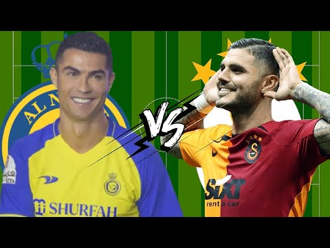 Al Nassr Cristiano Ronaldo vs Mauro icardi