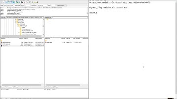 How to FTP Index page to Web Server