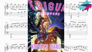 KNIVES's Piano - Trigun Stampede - Piano Transcription + Sheet Music