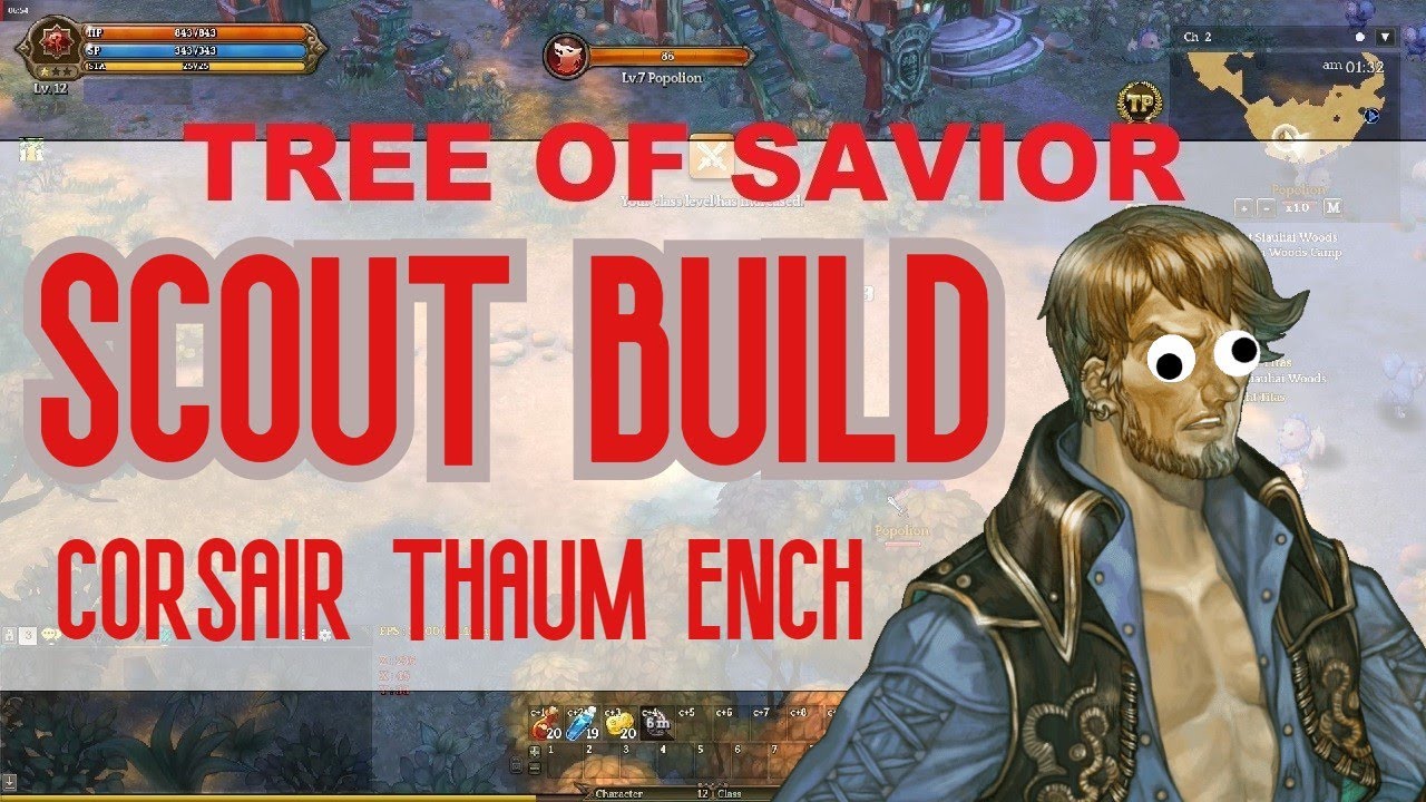 tree of savior thaumaturge  New Update  Corsair Thaumaturge Enchanter - ToS Build